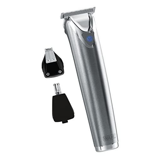 Wahl Stainless Steel Lithium Ion+ Beard & Nose Trimmer