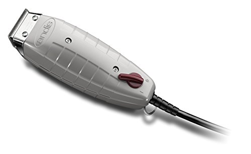 Andis 04603 Professional Outliner II Square Blade Trimmer, Gray/White