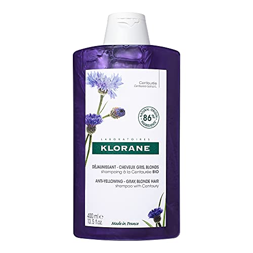 Klorane Plant-Based Purple Shampoo With Centaury