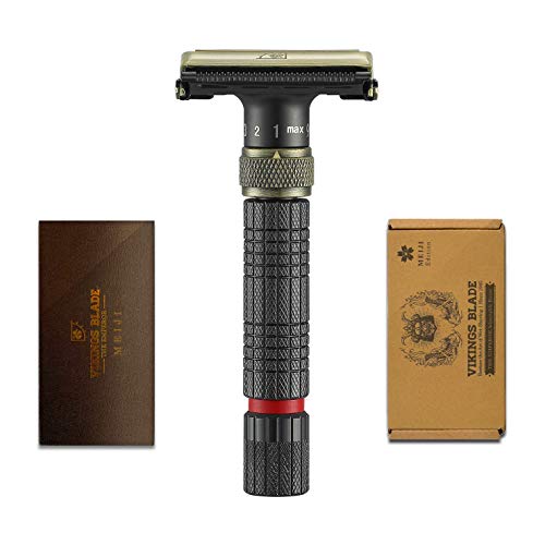 VIKINGS BLADE 'MEIJI' Adjustable Safety Razor