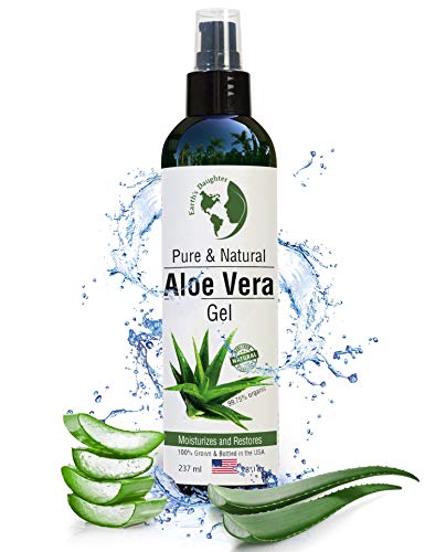 Organic Aloe Vera Gel from 100% Pure and Natural Cold Pressed Aloe