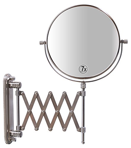DecoBros 8-Inch Two-Sided Extension Wall Mount Mirror