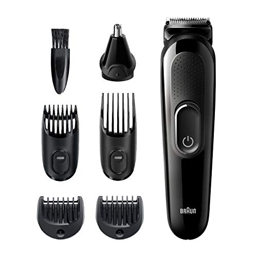 Braun Hair Clippers for Men MGK3220, 6-in-1 Beard Trimmer