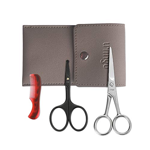 LIVINGO 4.5 inches Beard & Mustache Scissors