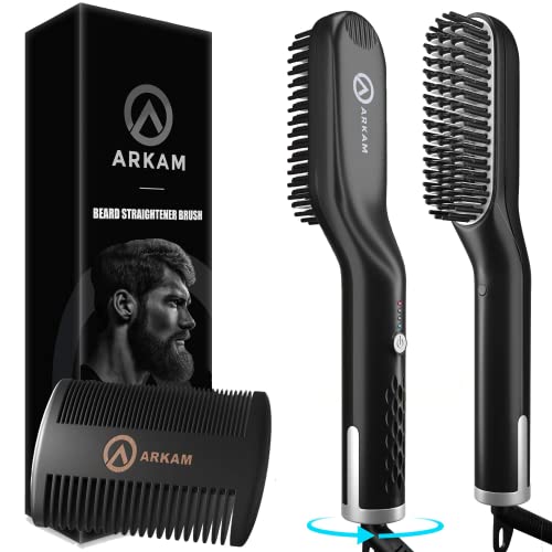 Arkam Premium Beard Straightener for Men