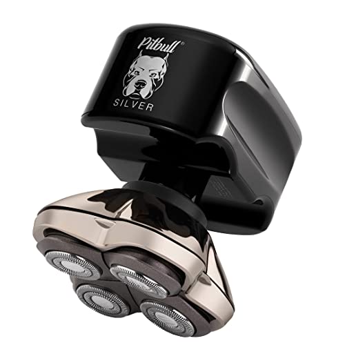Skull Shaver Pitbull Silver PRO Electric Razor