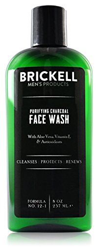 Brickell Men’s Purifying Charcoal Face Wash for Men 