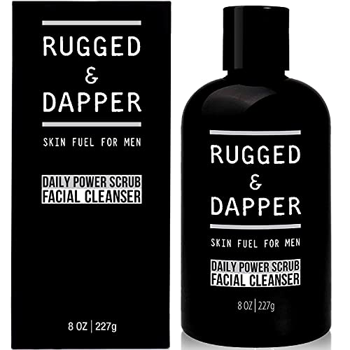 RUGGED & DAPPER Daily Face Wash and Scrub Cleanser