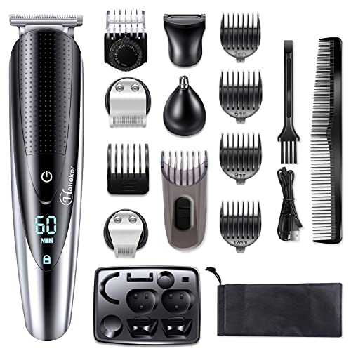 Hatteker Men’s Beard Trimmer Grooming Kit