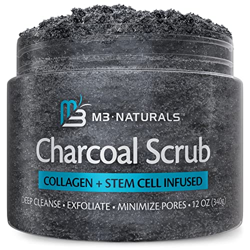 M3 Naturals Charcoal Body Scrub