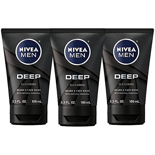 NIVEA Men DEEP Cleansing Beard & Face Wash