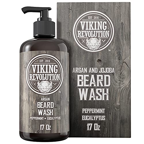 Beard Wash Shampoo w/Argan & Jojoba Oils