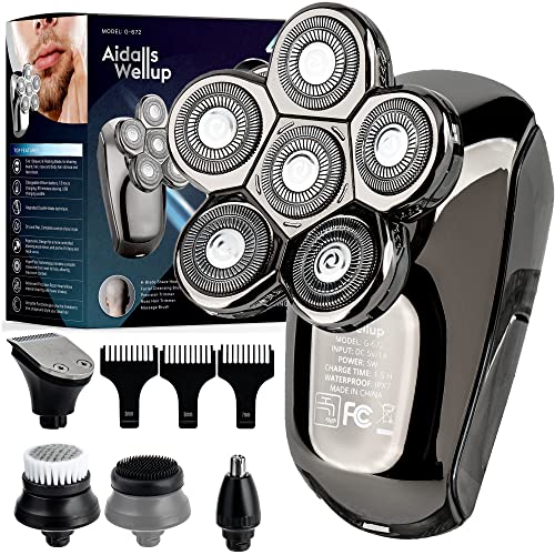 Aidall’s Wellup Men’s 5-in-1 Electric Head Shaver