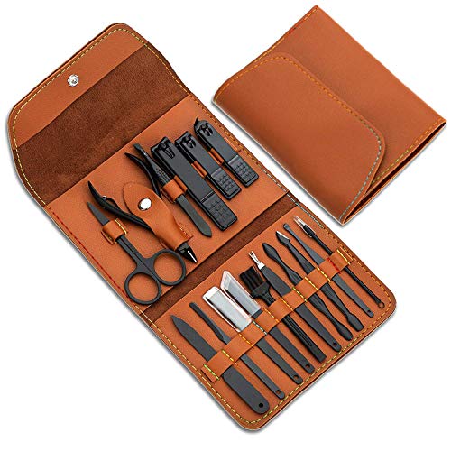 Atimier 16 Piece Manicure Set for Men