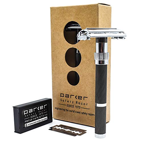 Parker 96R - Long Handle Butterfly Open Safety Razor