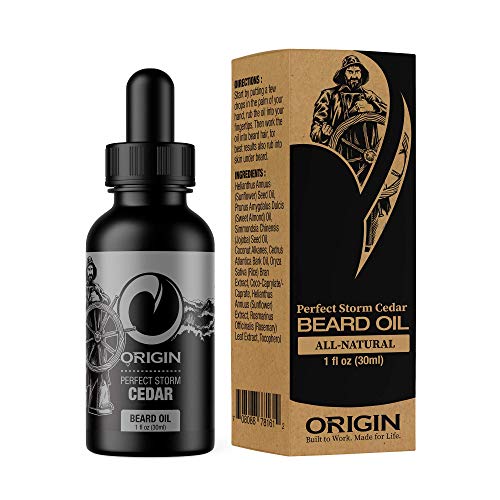 Origin Beard Oil (Cedar) Beard Growth Serum