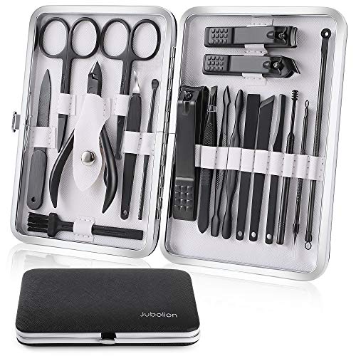 Jubolion 19 Piece Manicure Set for Men
