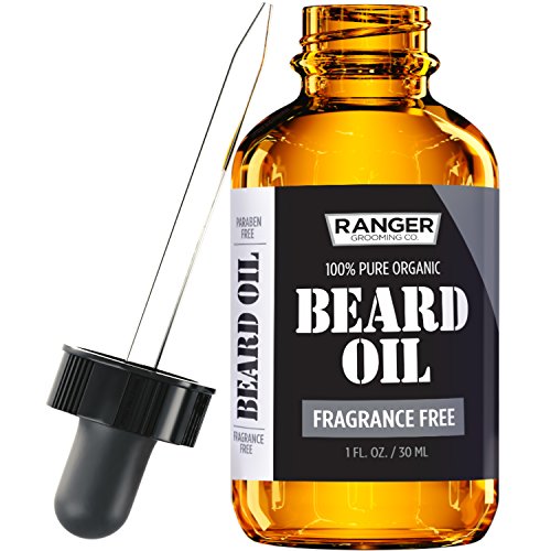 Ranger Fragrance-Free Beard Oil With Dropper