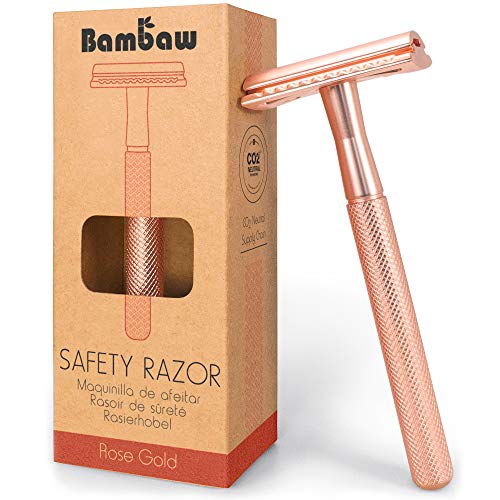 Rose Gold Safety Razor