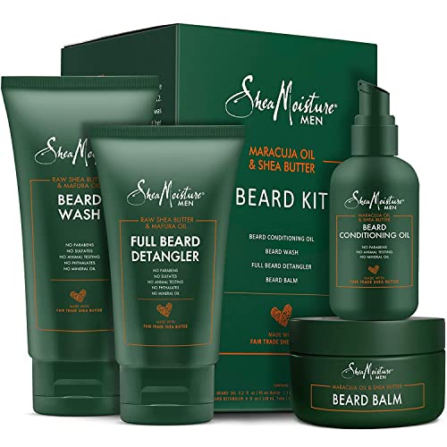 Shea Moisture Beard Kit For Men | Beard Wash Set