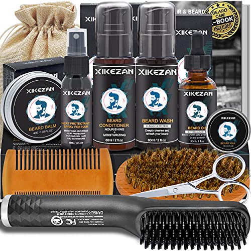XIKEZAN Beard Growth Grooming Kit