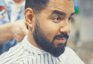 black man with beard