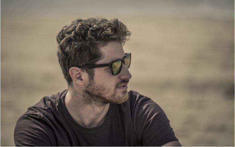 Tapered Curly Hair Men's Style